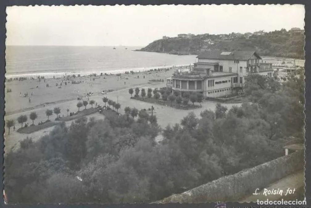 Postales: Algorta *Playa de Ereaga* Ed. L. Roisin n&ordm; 63. Nueva. - Foto 1