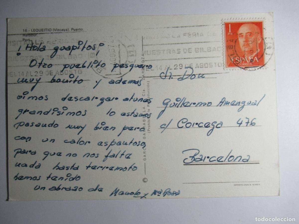 Postales: Lequeitio (Vizcaya) - Puerto - Foto 2