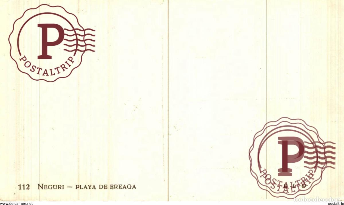 Postales: NEGURI. LA PLAYA DE EREAGA. - Foto 2