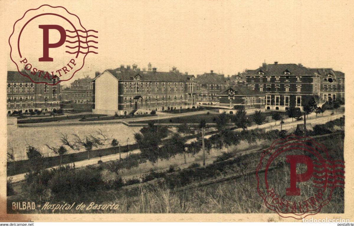 Postales: BILBAO. HOSPITAL DE BASURTO. - Foto 1