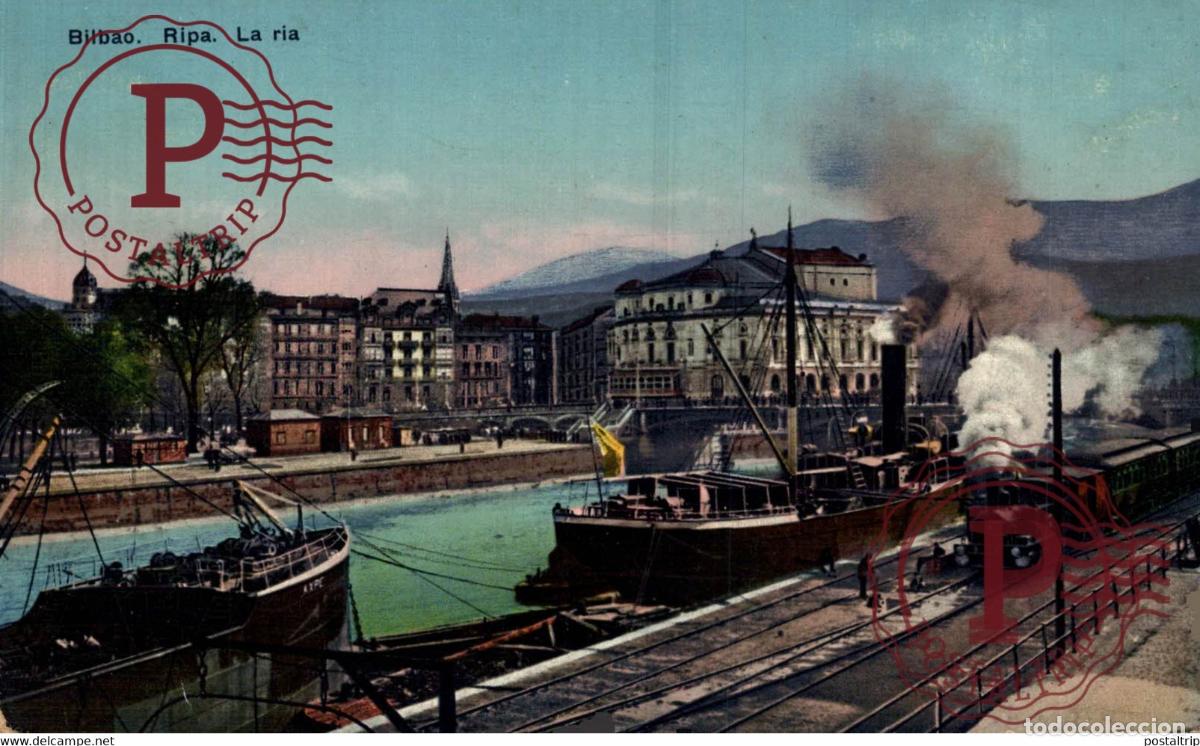 Postales: BILBAO. RIPA. LA RIA. - Foto 1