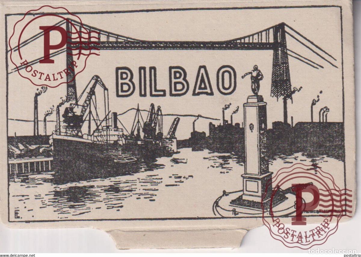 Postales: BILBAO 12 MINI POSTALES - Foto 1