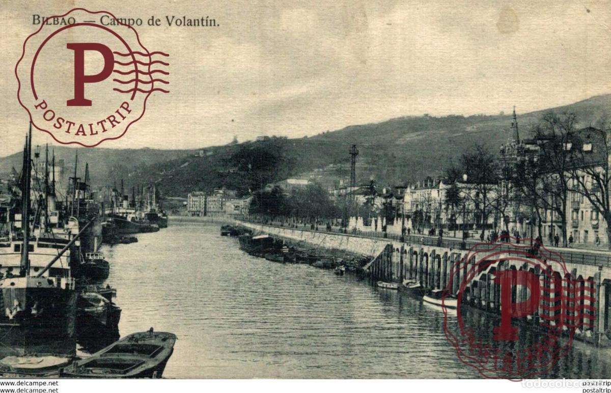 Postales: BILBAO. CAMPO DE VOLANTIN - Foto 1