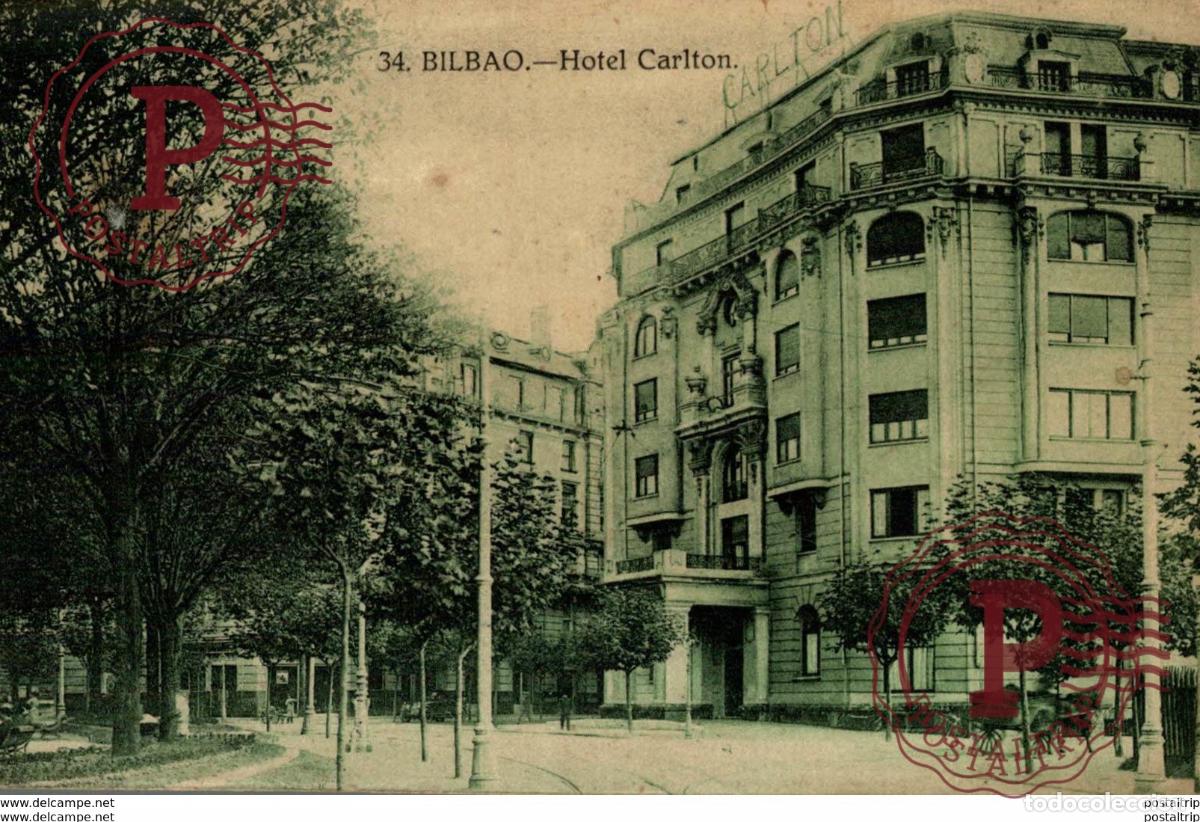 Postales: BILBAO. HOTEL CARLTON - Foto 1