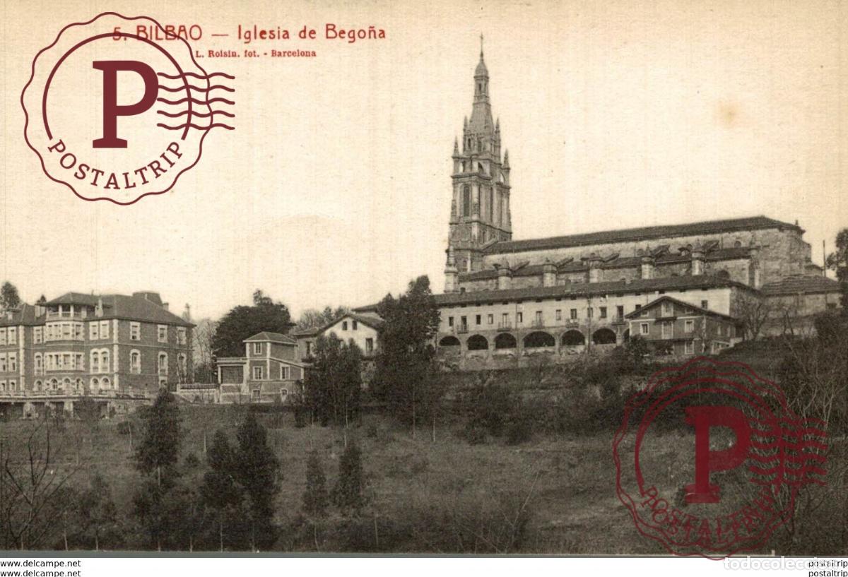 Postales: BILBAO. IGLESIA DE BEGO&Ntilde;A - Foto 1