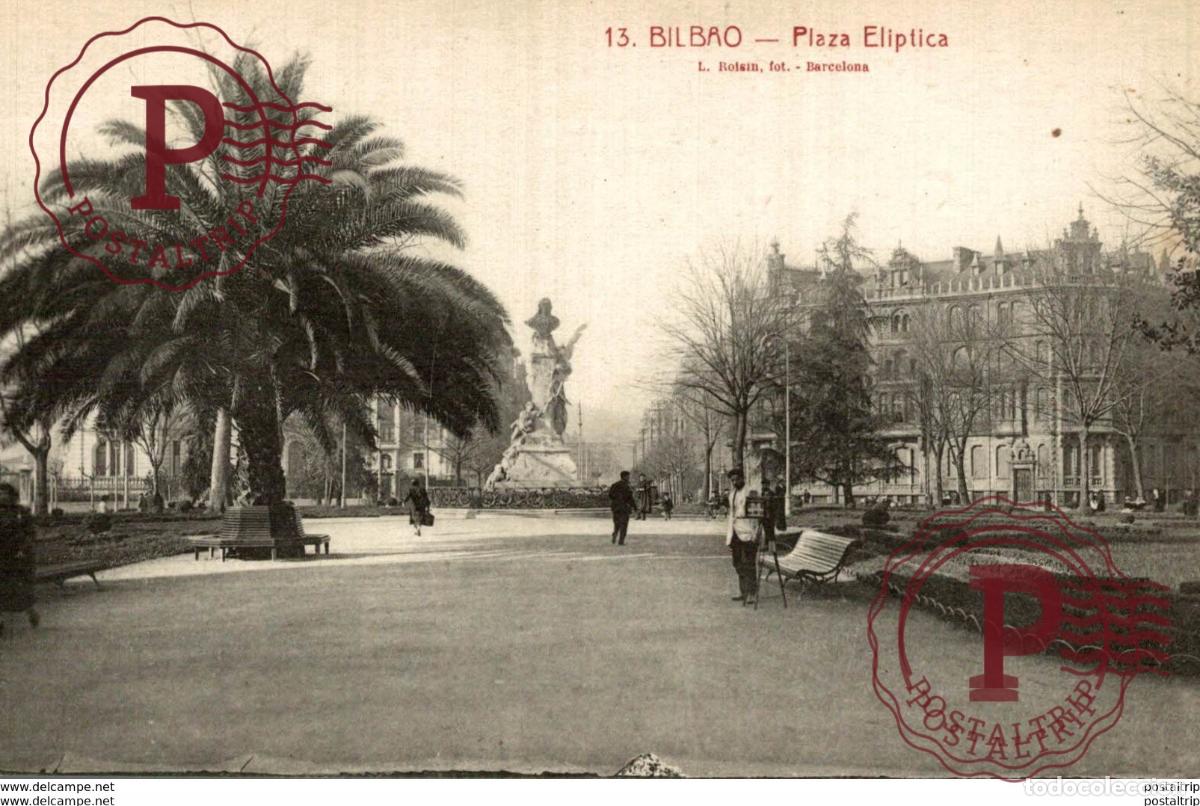 Postales: BILBAO. PLAZA ELIPTICA - Foto 1