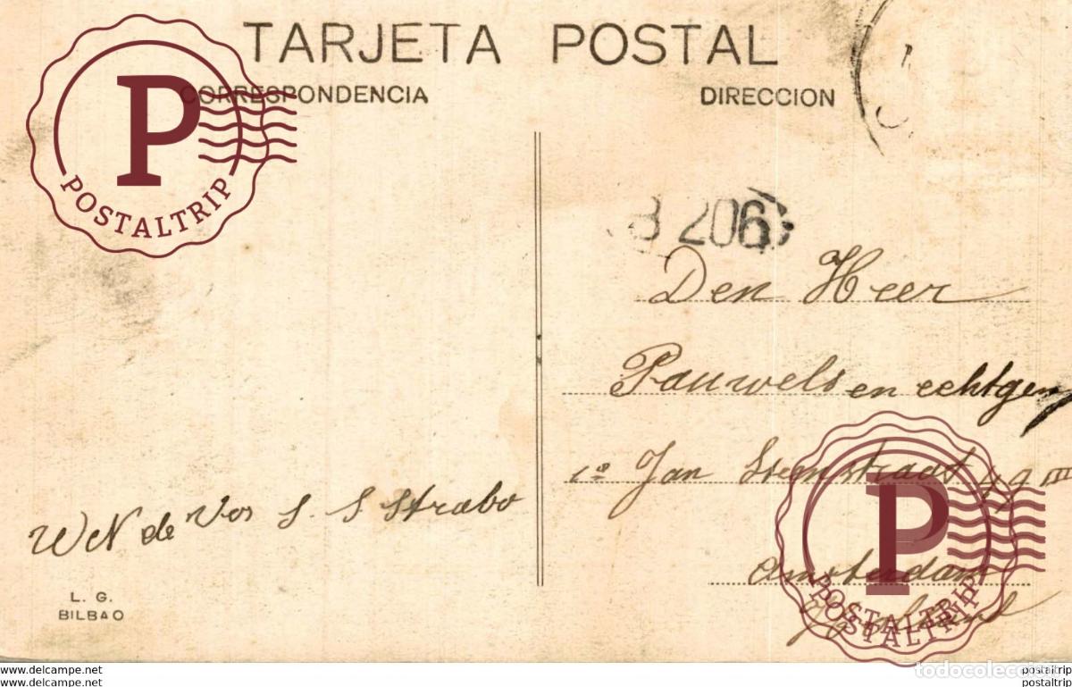 Postales: ALGORTA. LA SALIDA DEL PUERTO - Foto 2