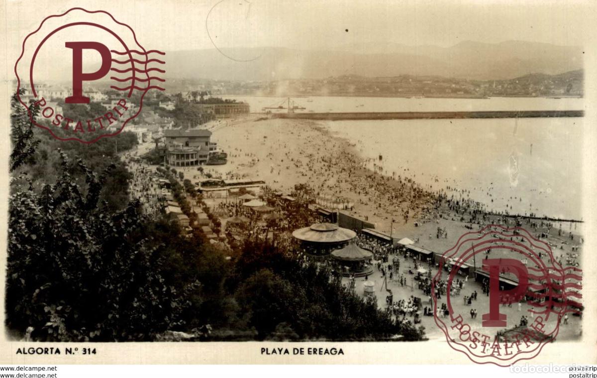 Postales: ALGORTA PLAYA DE EREAGA - Foto 1