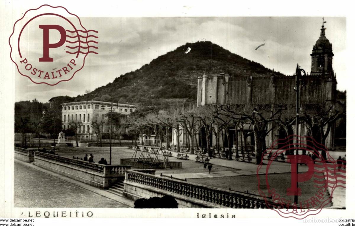 Postales: RARA LEQUEITIO IGLESIA - Foto 1