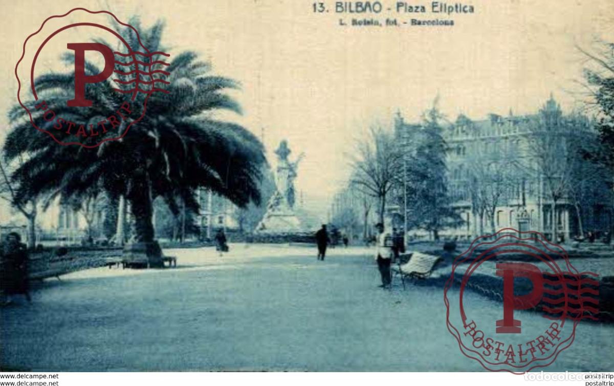 Postales: BILBAO. PLAZA ELIPTICA - Foto 1