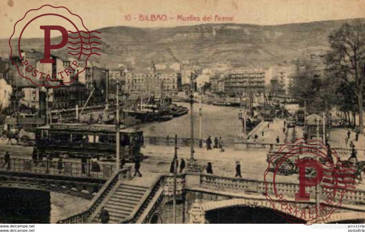 Postales: BILBAO. MUELLES DEL ARENAL - Foto 1