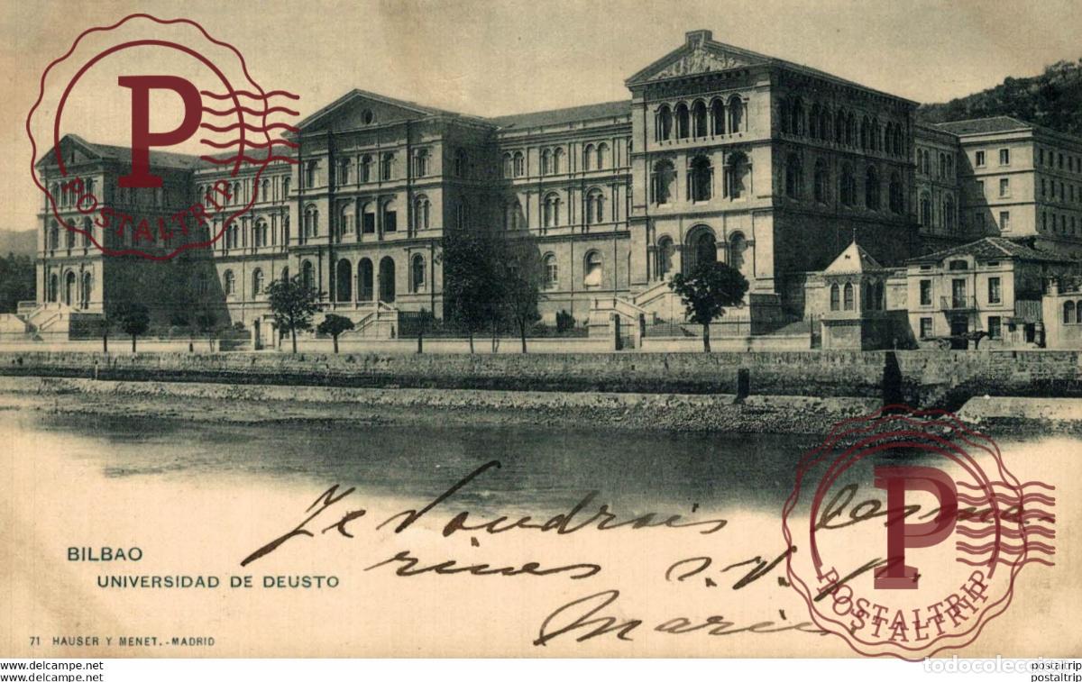 Postales: BILBAO. UNIVERSIDAD DE DEUSTO. - Foto 1