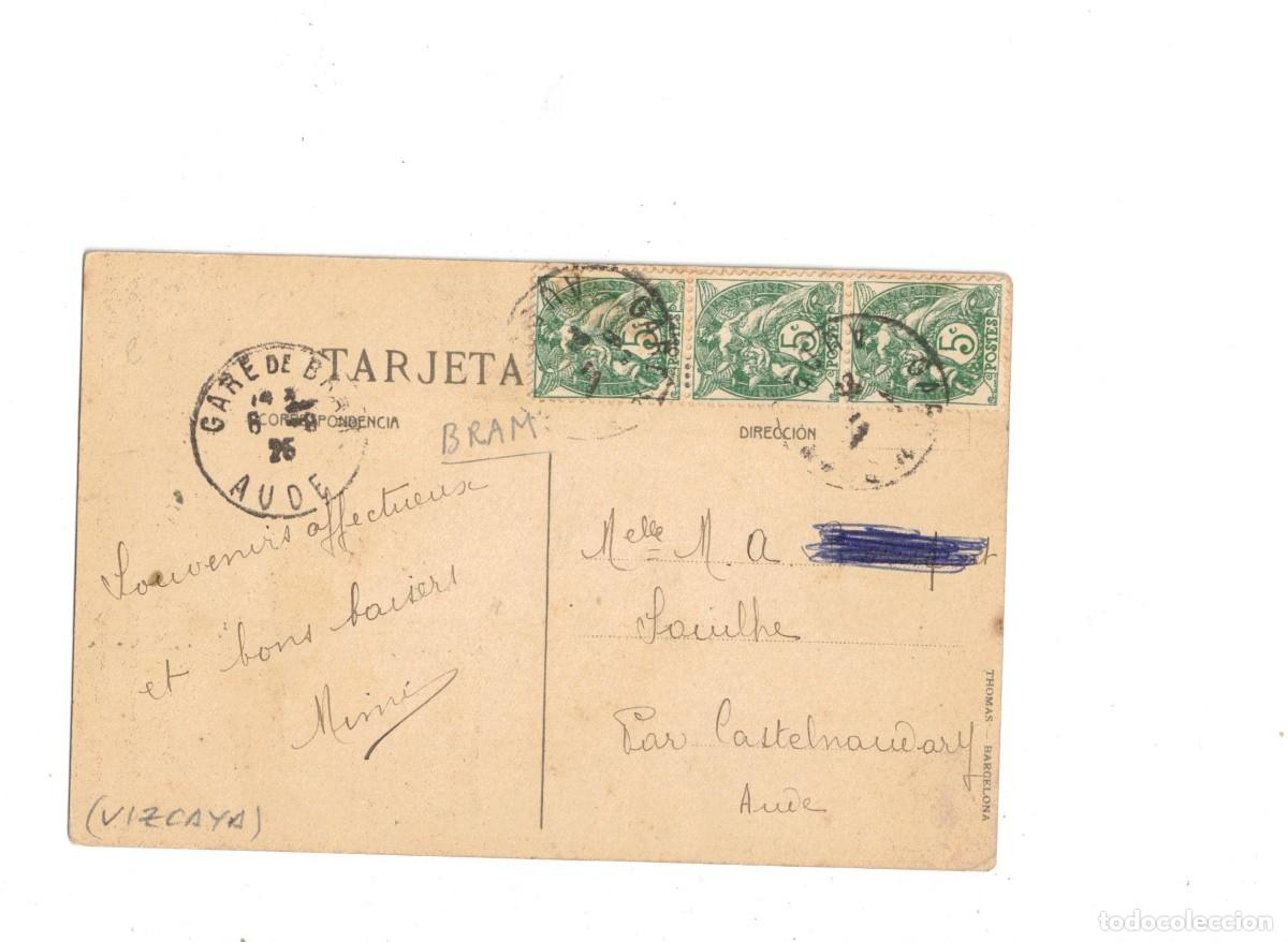 Postales: LEQUEITIO. AUTOM&Oacute;VILES. THOMAS - Foto 2