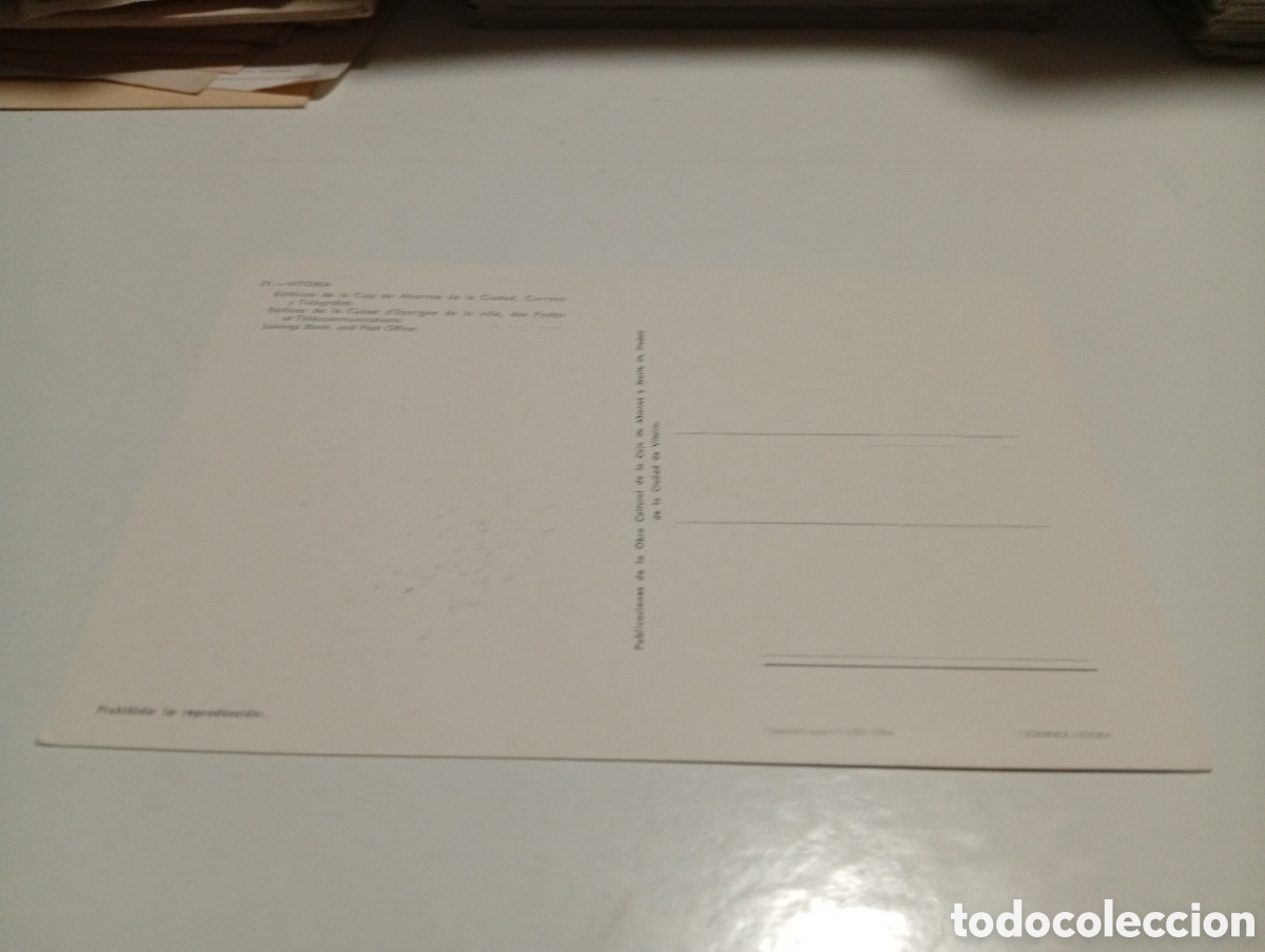 Postales: Postal Vitoria........ - Foto 2