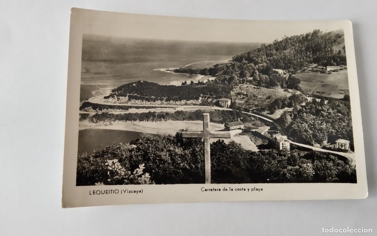 Postales: LEQUEITIO , POSTAL ANTIGUA , BLANCO Y NEGRO - Foto 2