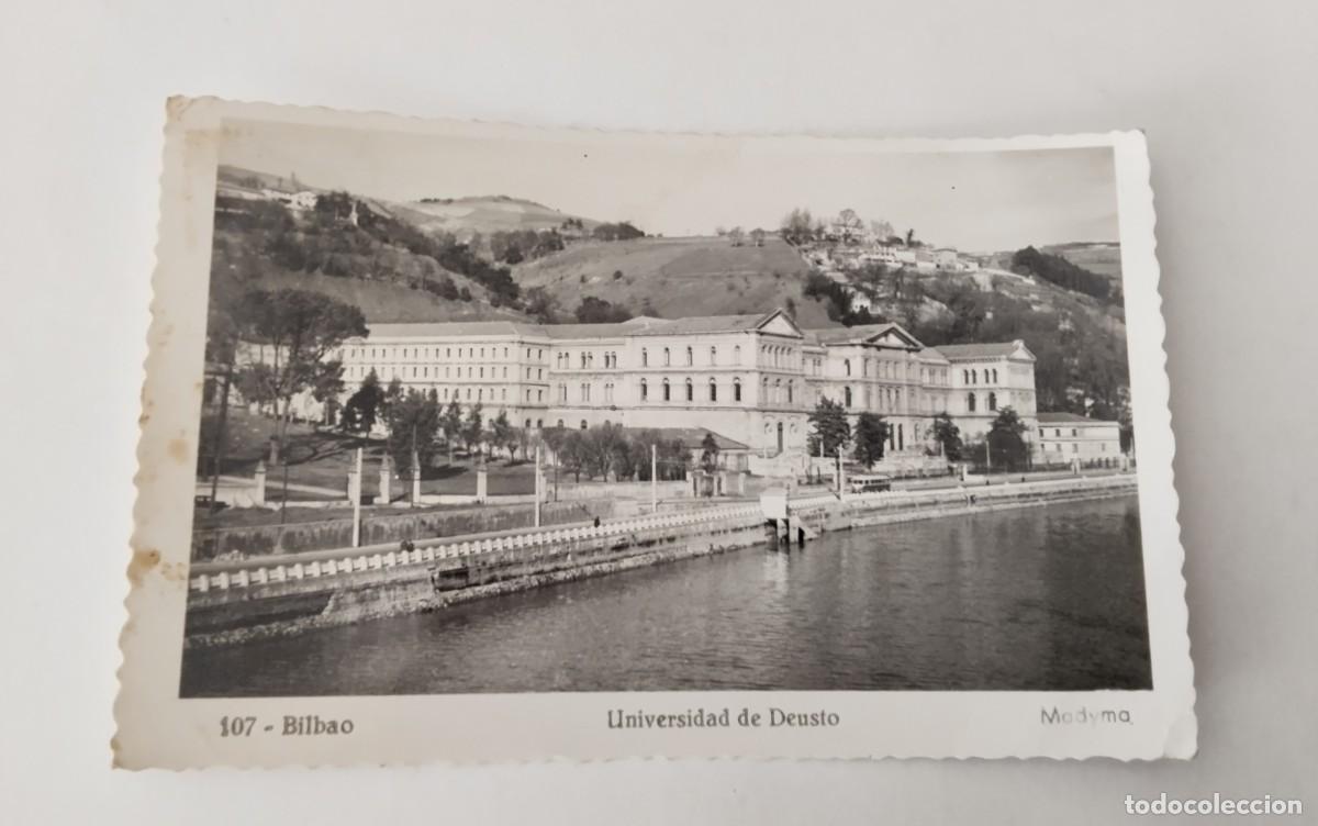 Postales: BILBAO , POSTAL ANTIGUA , BLANCO Y NEGRO - Foto 2