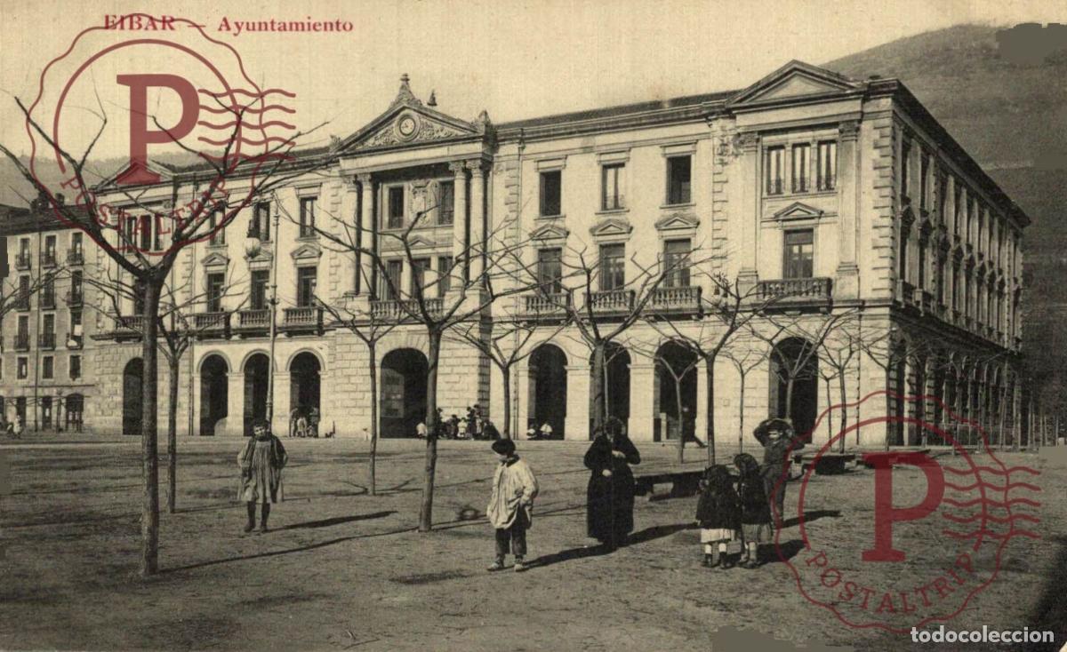 Postales: GUIPUZCOA. EIBAR. AYUNTAMIENTO. - Foto 1