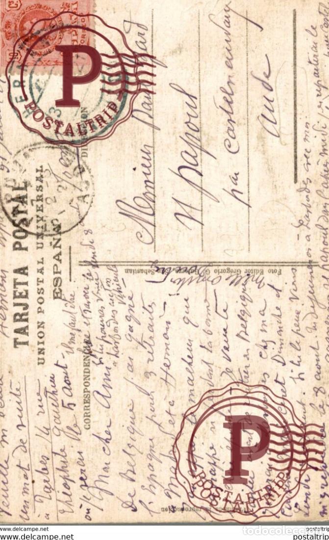 Postales: HERNANI. CALLE ANTIGUA - Foto 2