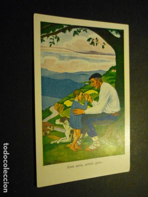 Postcards: ESCENAS VASCAS PAIS VASCO JOSE ARRUE ILUSTRADOR POSTAL