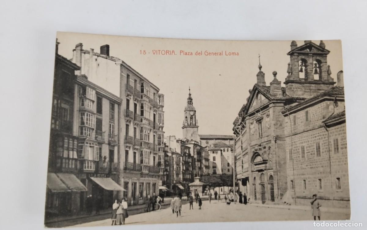 Postales: VITORIA POSTAL ANTIGUA , BLANCO Y NEGRO - Foto 1