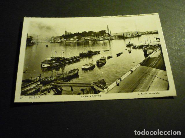 Postales: BILBAO LA RIA A SESTAO - Foto 1