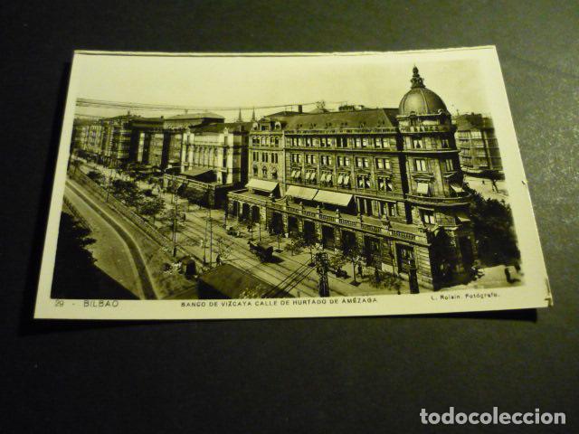 Postales: BILBAO BANCO DE VIZCAYA CALLE DE HUERTADO DE AMEZAGA
