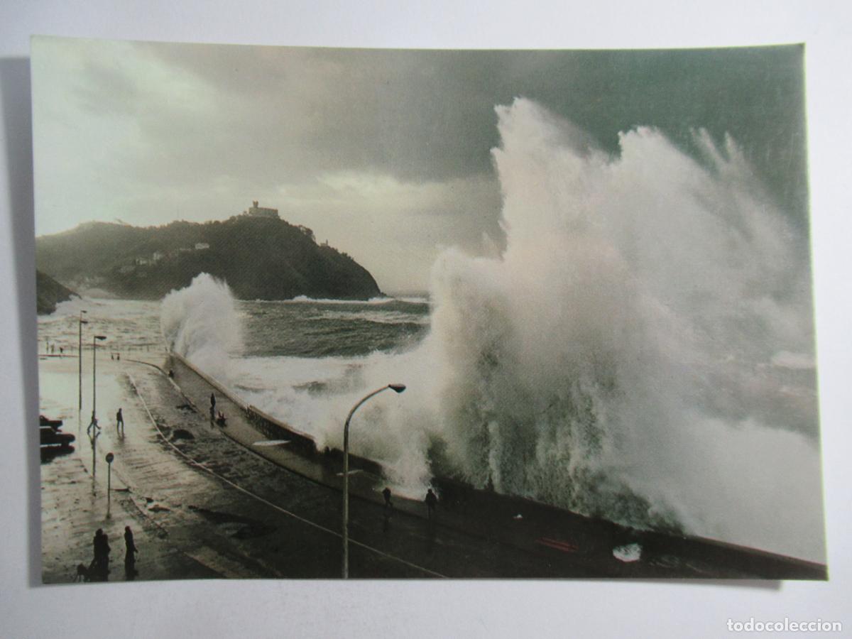 Postales: San Sebasti&aacute;n - Temporal - S/C - Foto 1