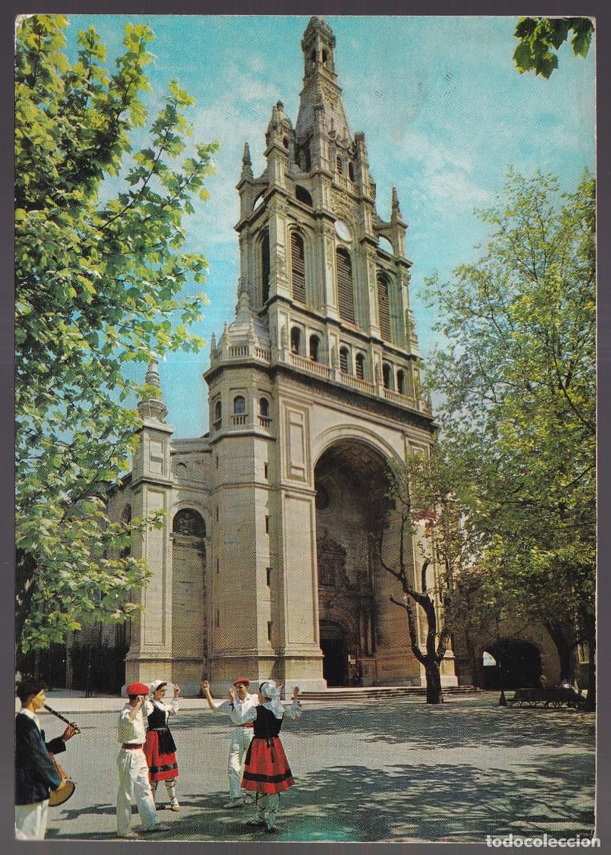Postales: Bilbao-Bilbo. *Bas&iacute;lica Ntra. Sra. de Bego&ntilde;a* Ed. Oyarzabal n&ordm; 108. Circulada.