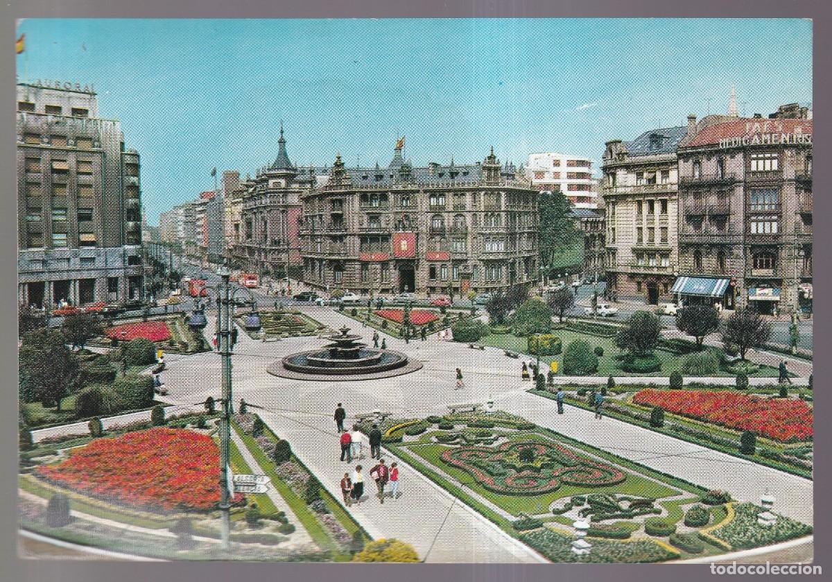Postales: Bilbao-Bilbo. *Plaza de Federico Moy&uacute;a* Ed. G. Garrabella-SRC n&ordm; 30. Circulada.