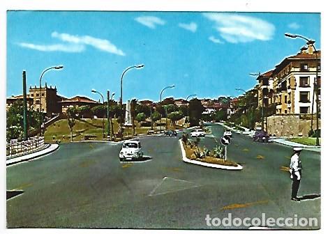 Postales: PLAZA DEL TRIANGULO / TRIANGLE SQUARE.- ALGORTA - VIZCAYA - Foto 1
