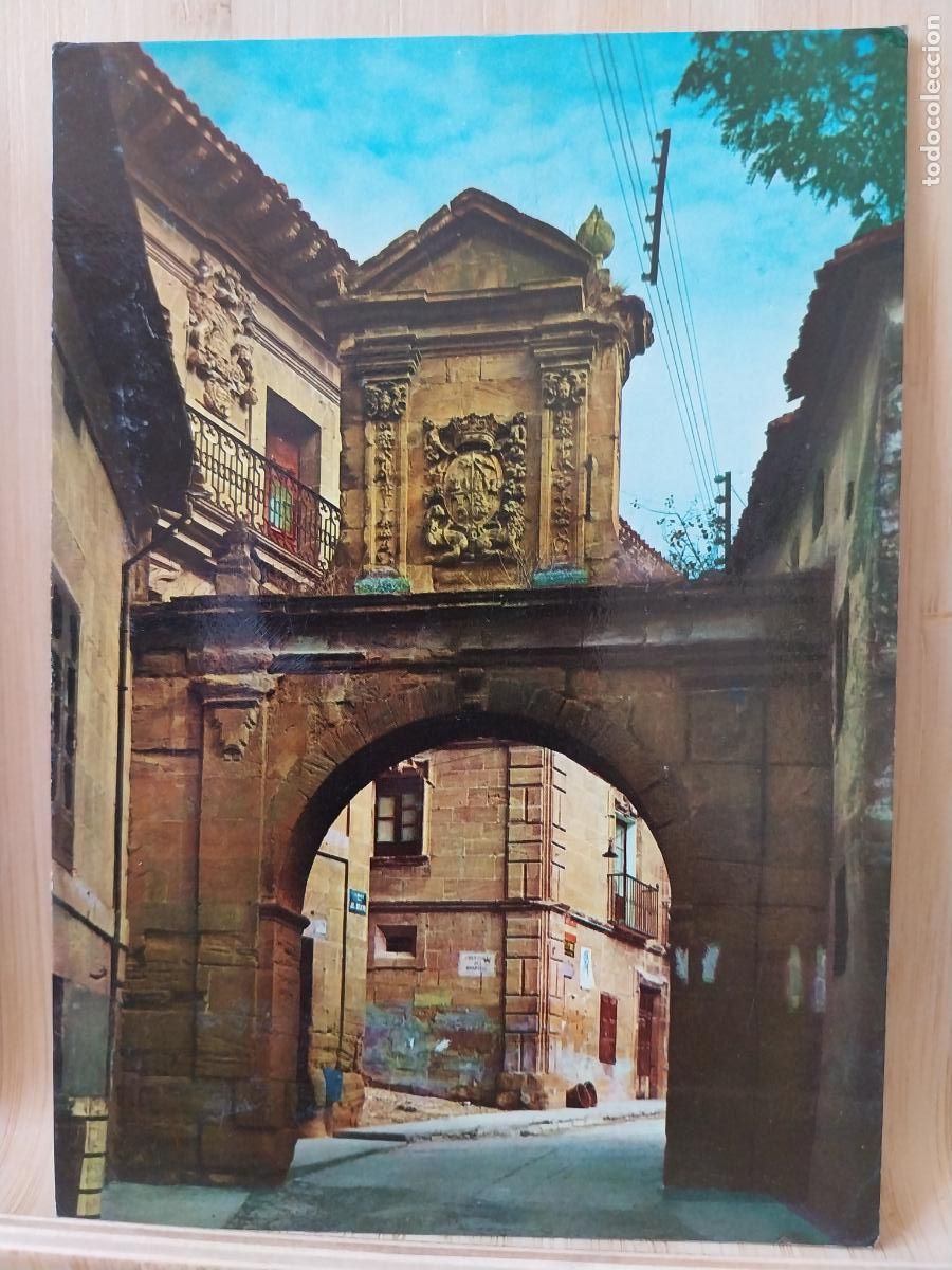 Postales: LABASTIDA ALAVA ARCO ED SKORPIO 5 CIRCULADA A&Ntilde;O 1980