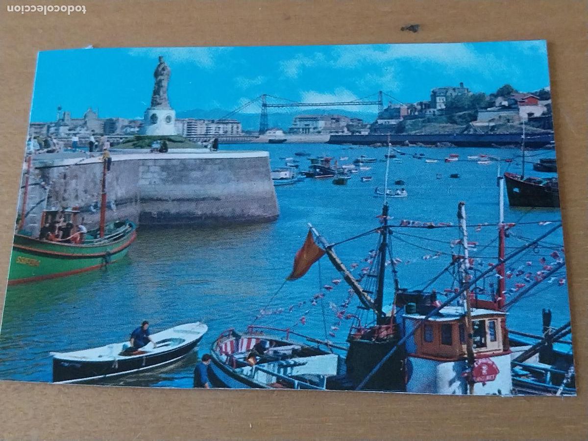 Postales: BILBAO SANTURCE MINI POSTAL 10X6.5CMS SC ORIGINAL