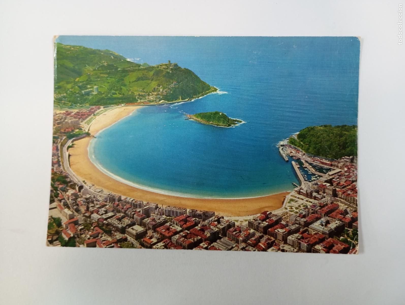 Postales: POSTAL DE SAN SEBASTI&Aacute;N. VISTA A&Eacute;REA. TDKP26Z3
