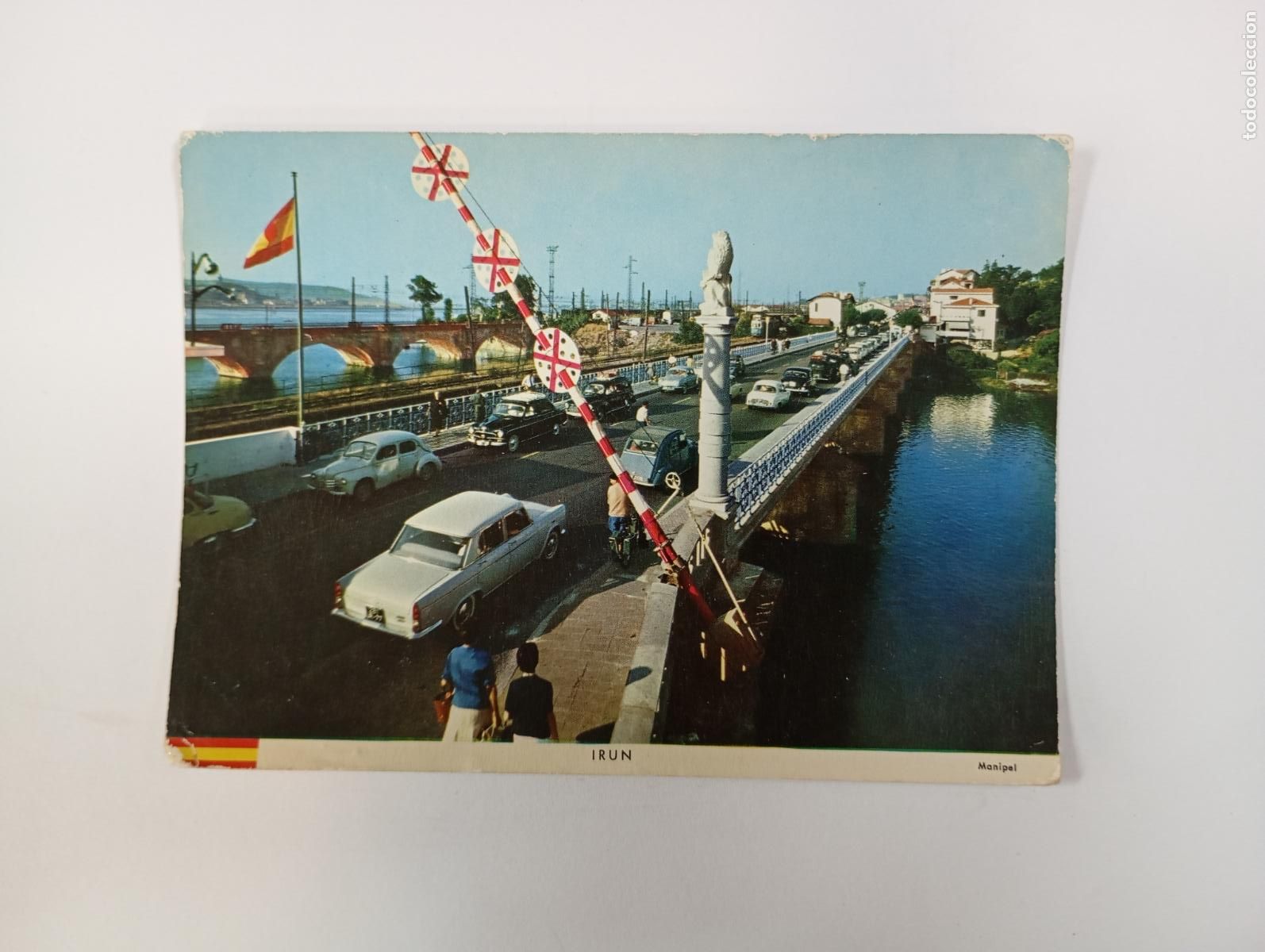 Postales: POSTAL DE IR&Uacute;N. PUENTE INTERNACIONAL. TDKP26Z3