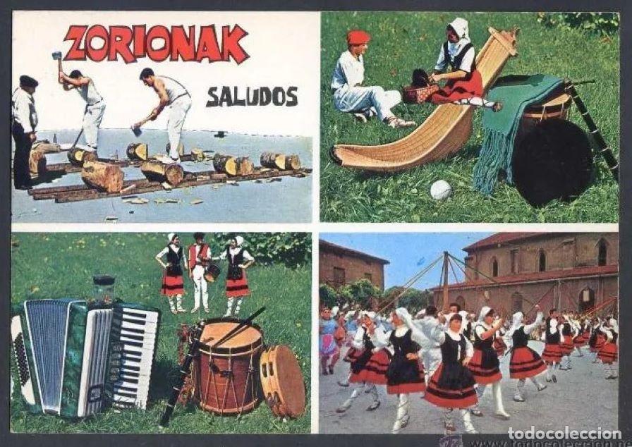 Postais: *Folklore Vasco* Excl. San Cayetano, Bilbao n&ordm; 11239. Nueva.