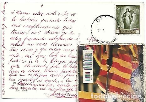 Postales: LA PLAYA / THE BEACH.- DEVA - GUIPUZCOA - Foto 2
