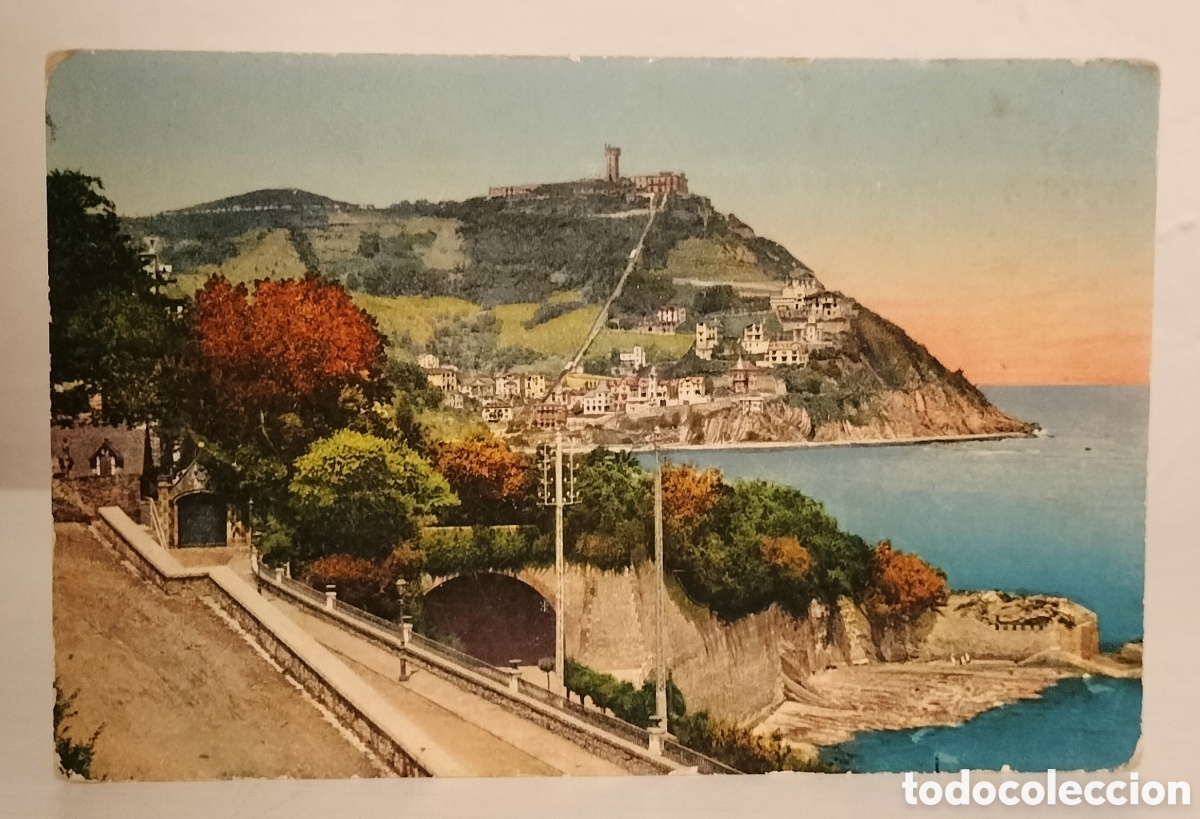 Postales: San Sebasti&aacute;n, monte Igueldo - Foto 1