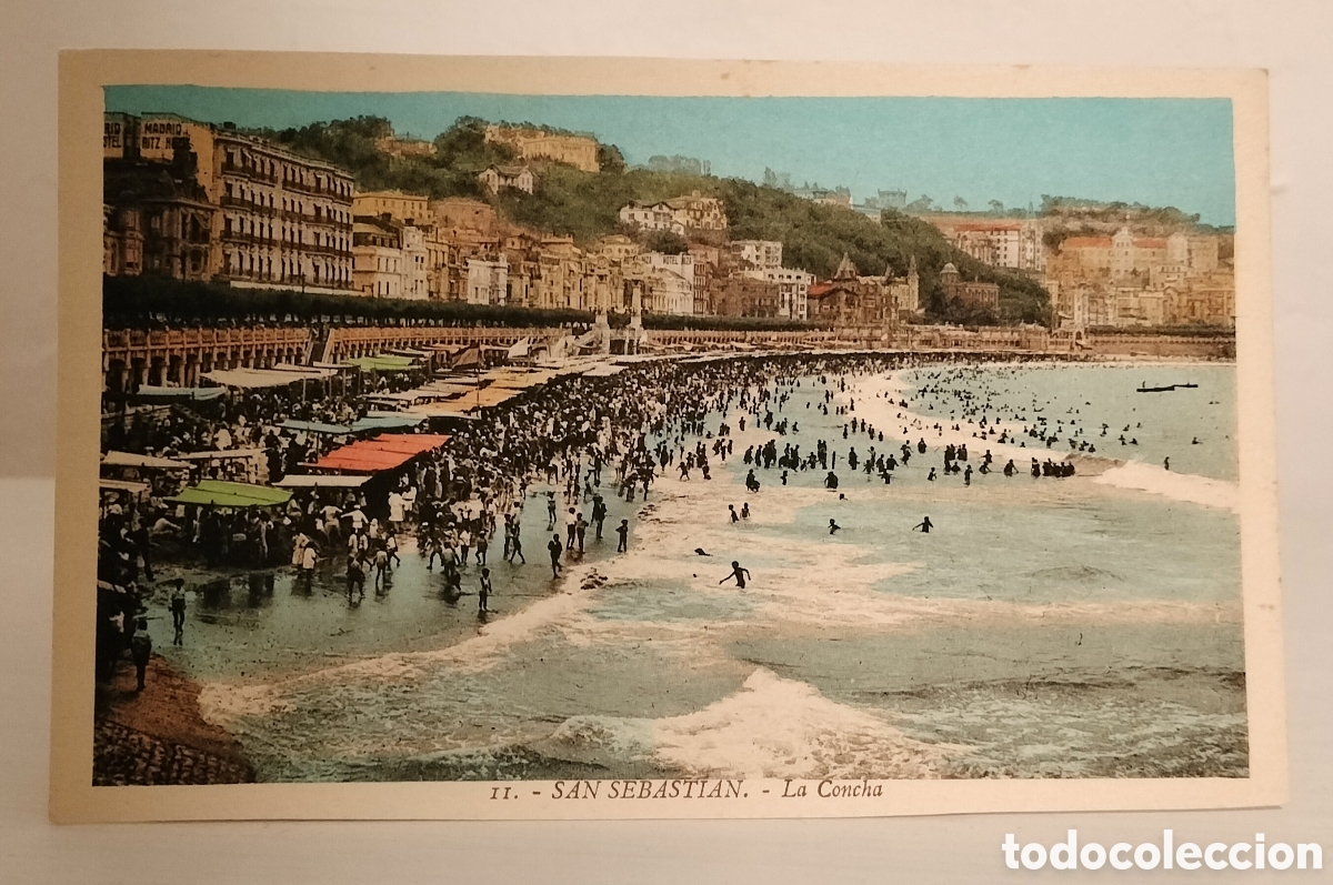 Postales: San Sebasti&aacute;n,La Concha - Foto 1