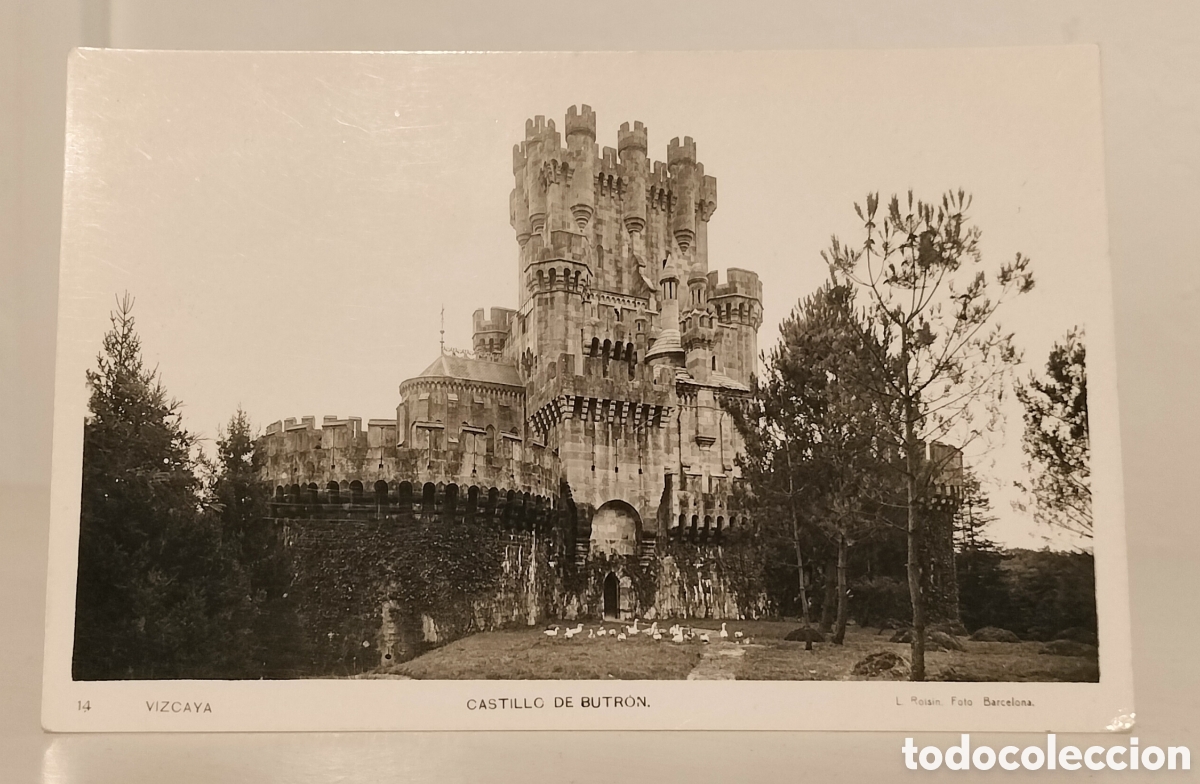 Postales: Vizcaya, Castillo de Butr&oacute;n - Foto 1