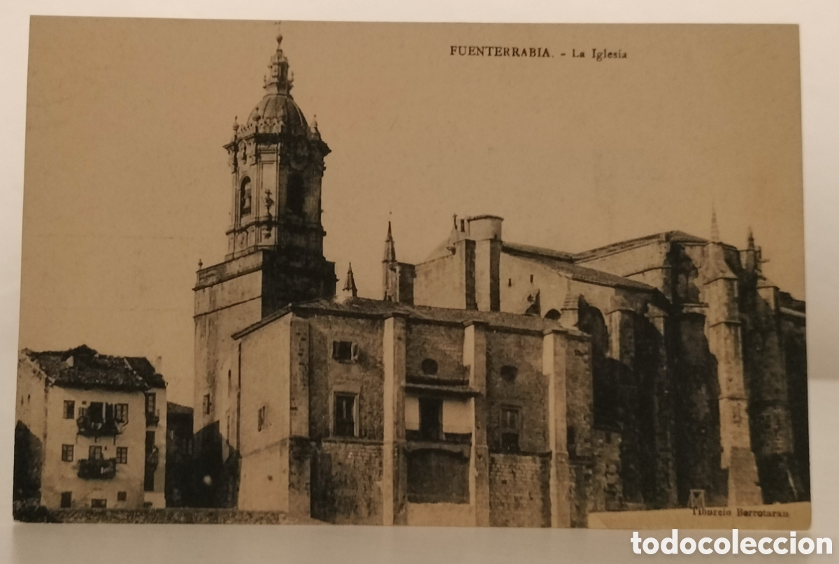 Postales: Fuenterrabia,La iglesia - Foto 1