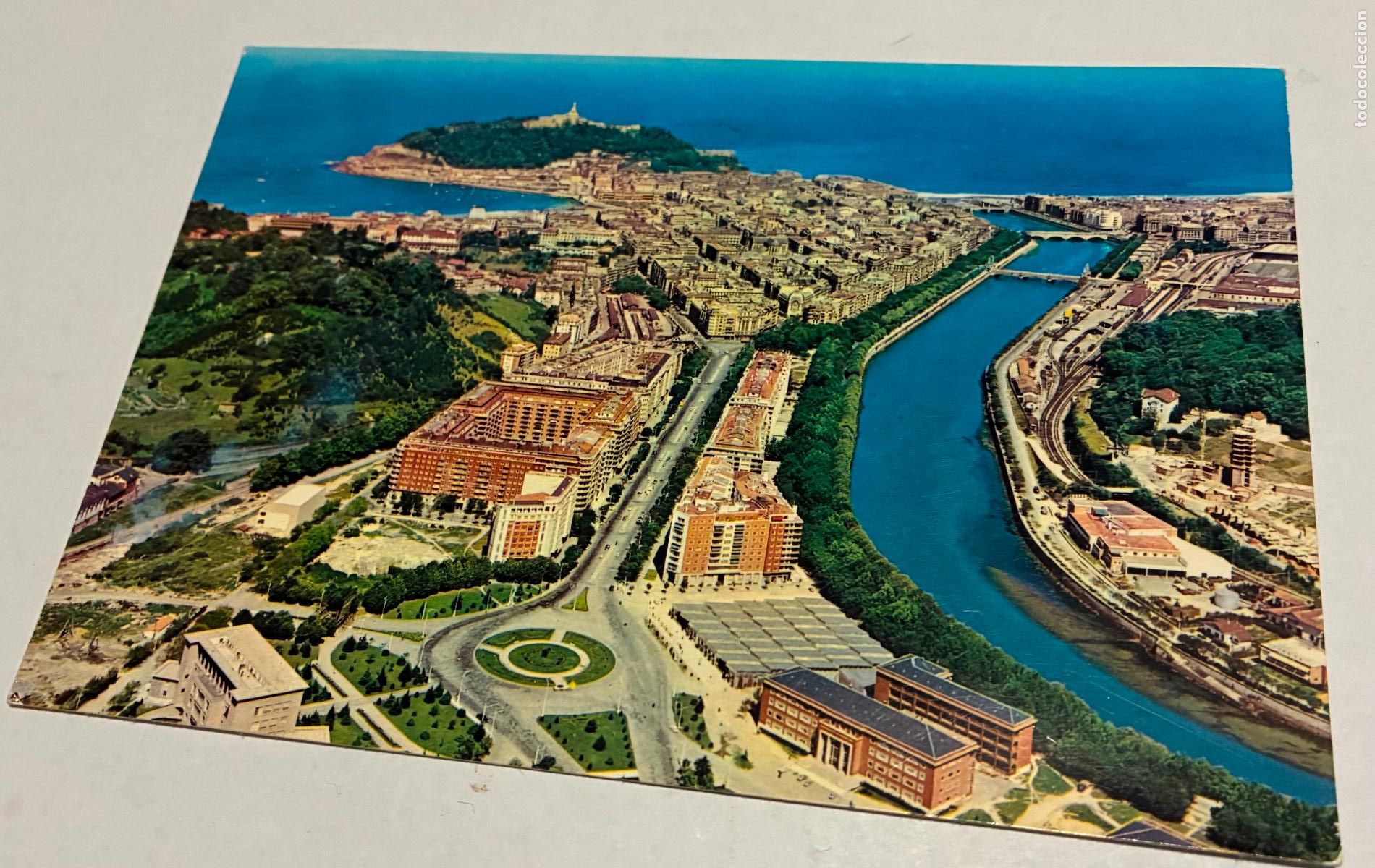 Postales: POSTAL SAN SEBASTIAN A&Ntilde;OS 60,