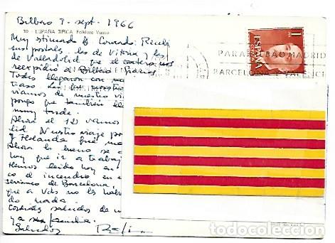 Postales: FOLKLORE VASCO.- ESPA&Ntilde;A TIPICA - Foto 2