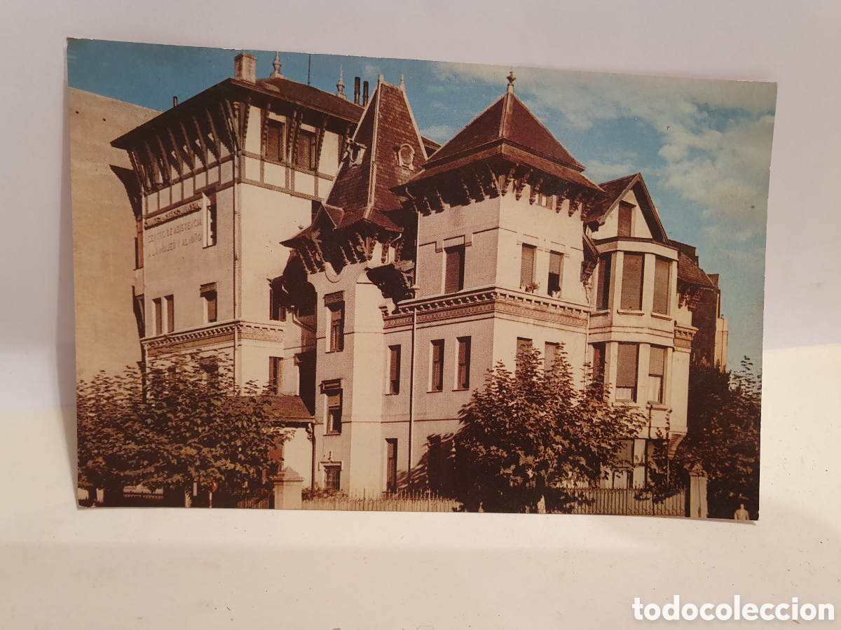 Postales: POSTAL BILBAO. INDAUCHU. FOURNIER 1962. FOTO FOAT. CENTRO DE ASISTENCIA A LA MUJER Y EL NI&Ntilde;O.
