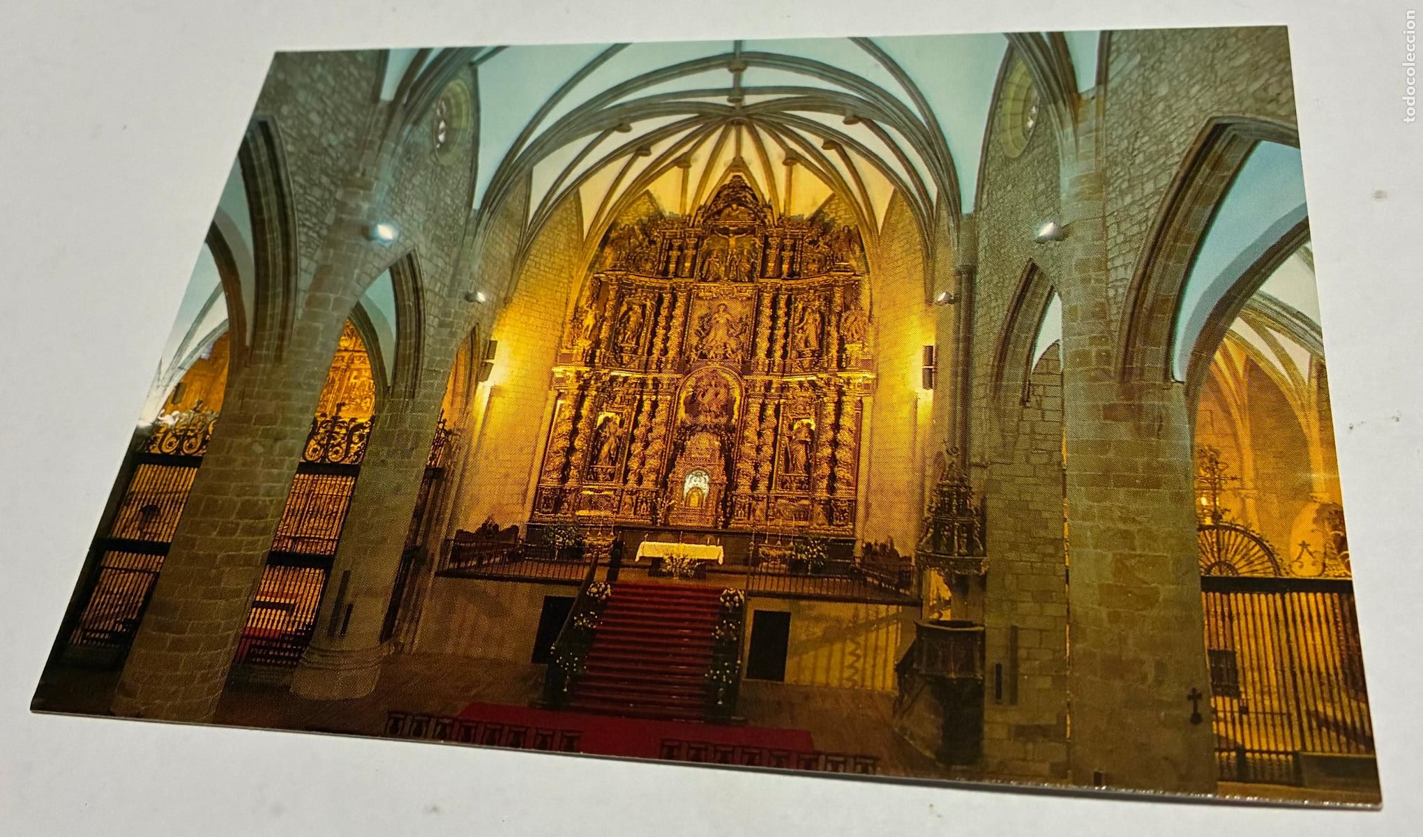 Postales: POSTAL IGLESIA PARROQUIAL SAN MIGUEL ALTAR MAYOR O&Ntilde;ATI