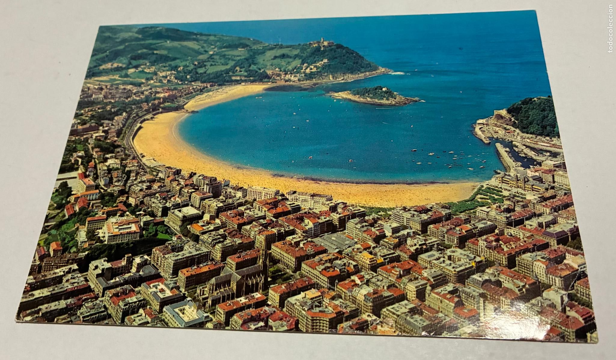 Postales: POSTAL SAN SEBASTIAN VISTA AEREA