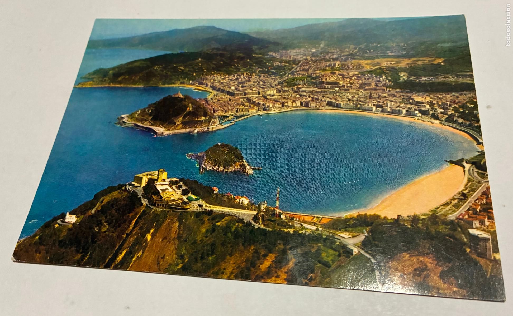 Postales: POSTAL SAN SEBASTIAN VISTA AEREA