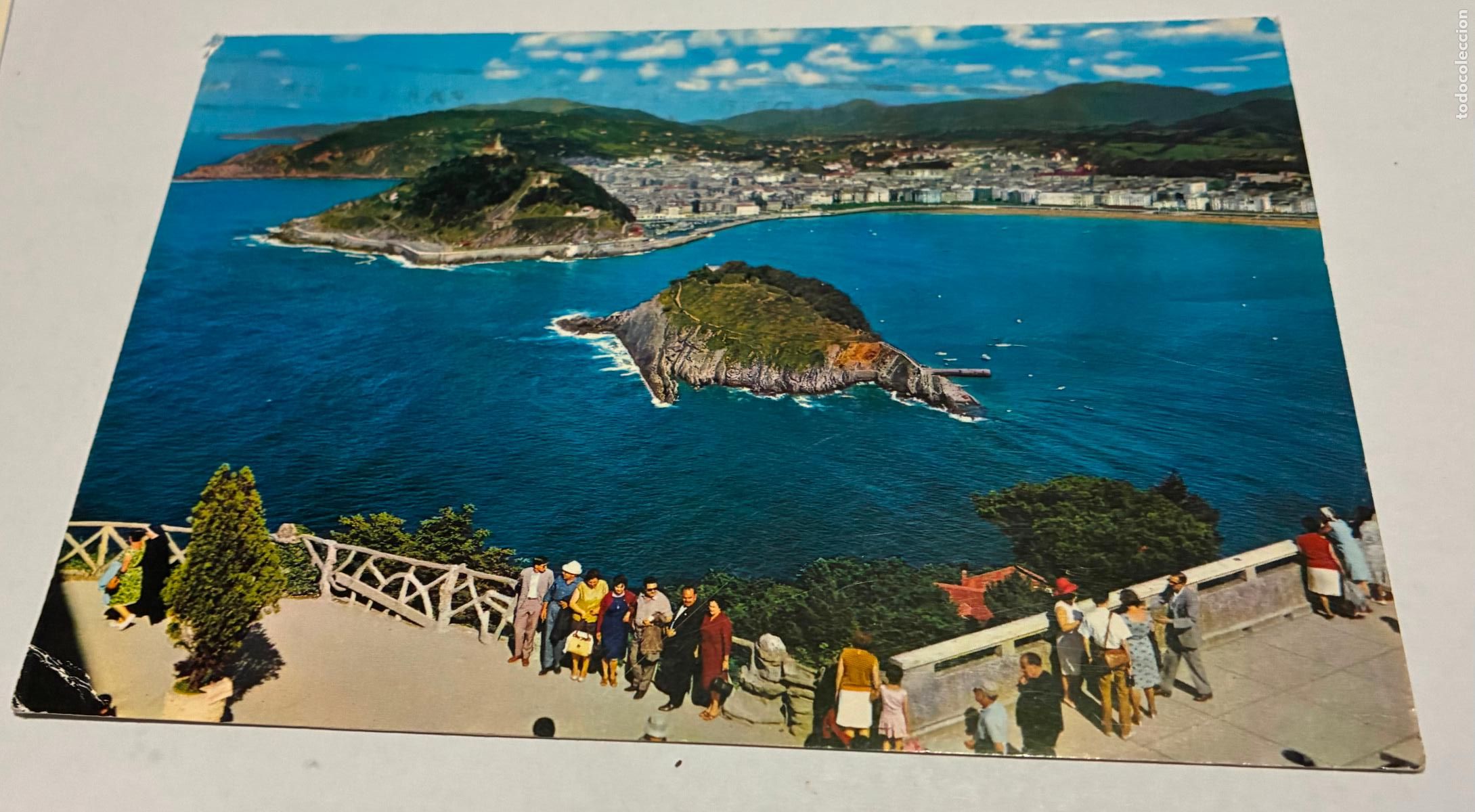 Postales: POSTAL SAN SEBASTIAN, Vista Parcial desde Igueldo