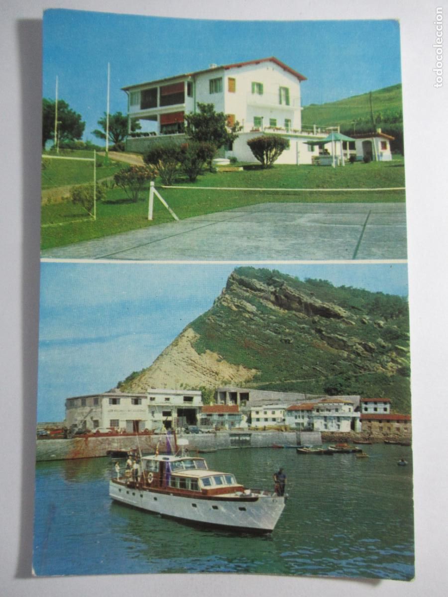 Postales: San Sebasti&aacute;n - Villa Nordico. Residencia de los Reyes de B&eacute;lgica - Guetaria - Yate de los Soberanos