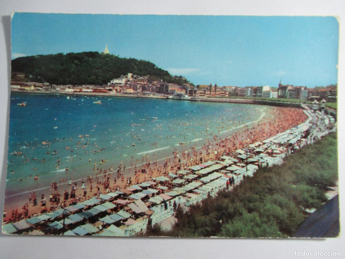 Postales: San Sebasti&aacute;n - Playa de la Concha - S/C - Foto 1