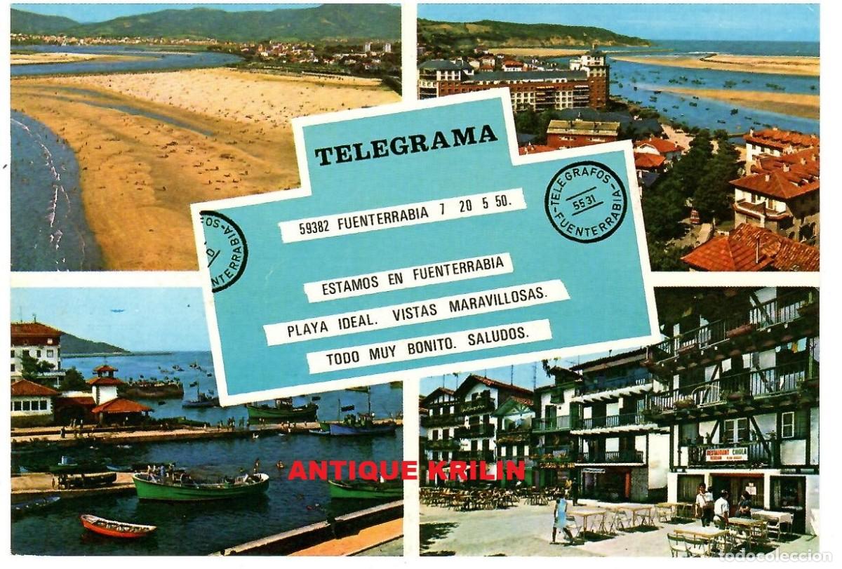 Postales: FUENTERRABIA N&ordm; 34 VARIAS VISTAS / EDICION NAYLLA - MANIPEL / SIN FRANQUEAR
